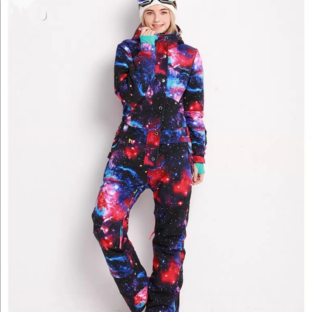 Brand new beautiful one piece snowsuit